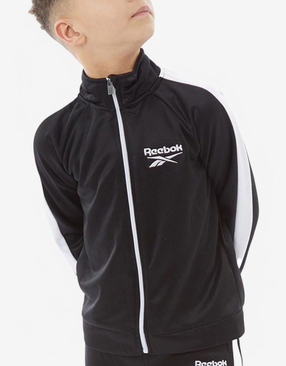 REEBOK Classics Logo Poly Tracksuit Black