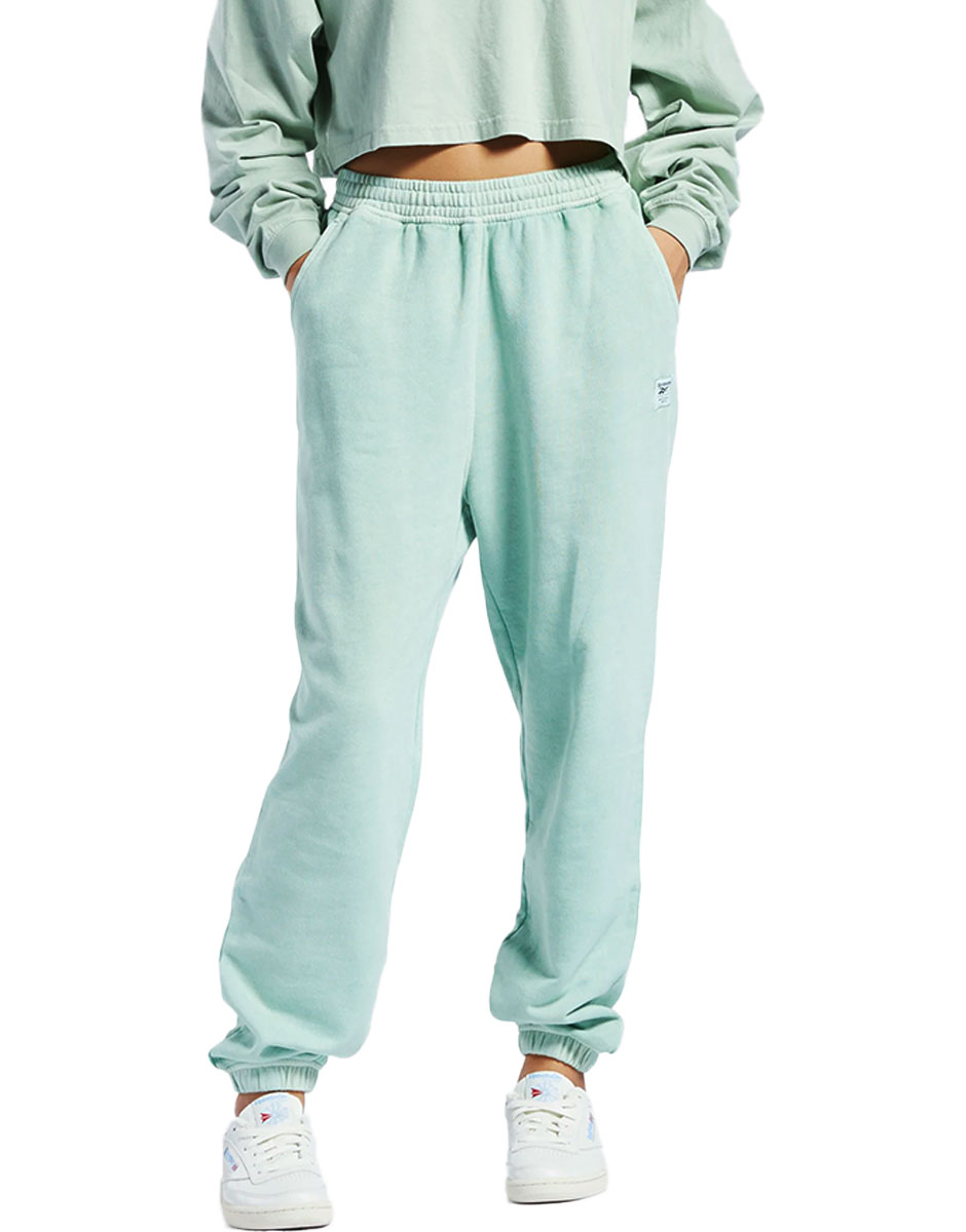 REEBOK Classics Natural Dye Small Logo French Terry Pants Green