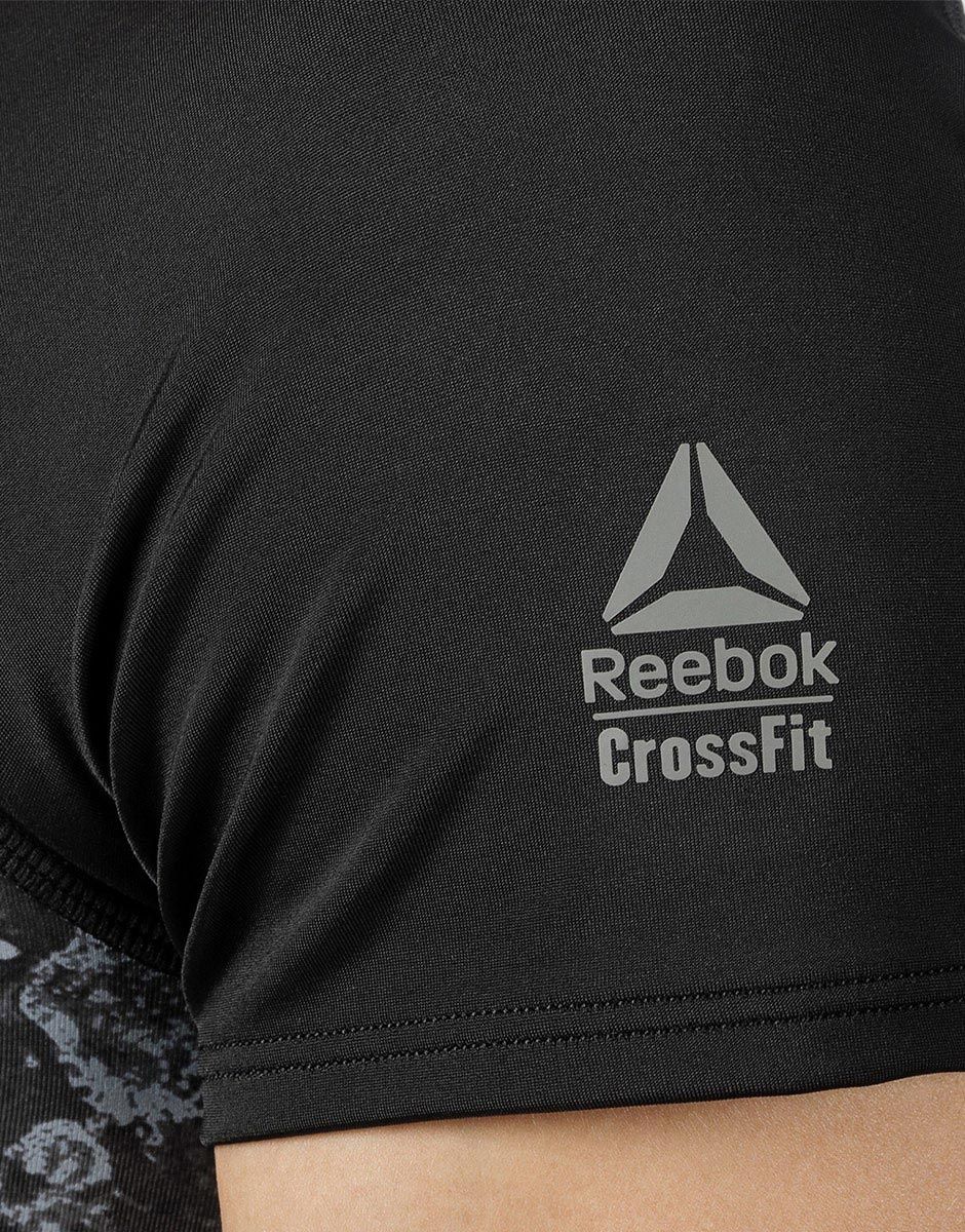 REEBOK CrossFit Paddle Tee Black