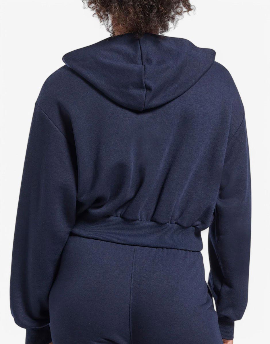 REEBOK Identity French Terry Full-Zip Hoodie Blue