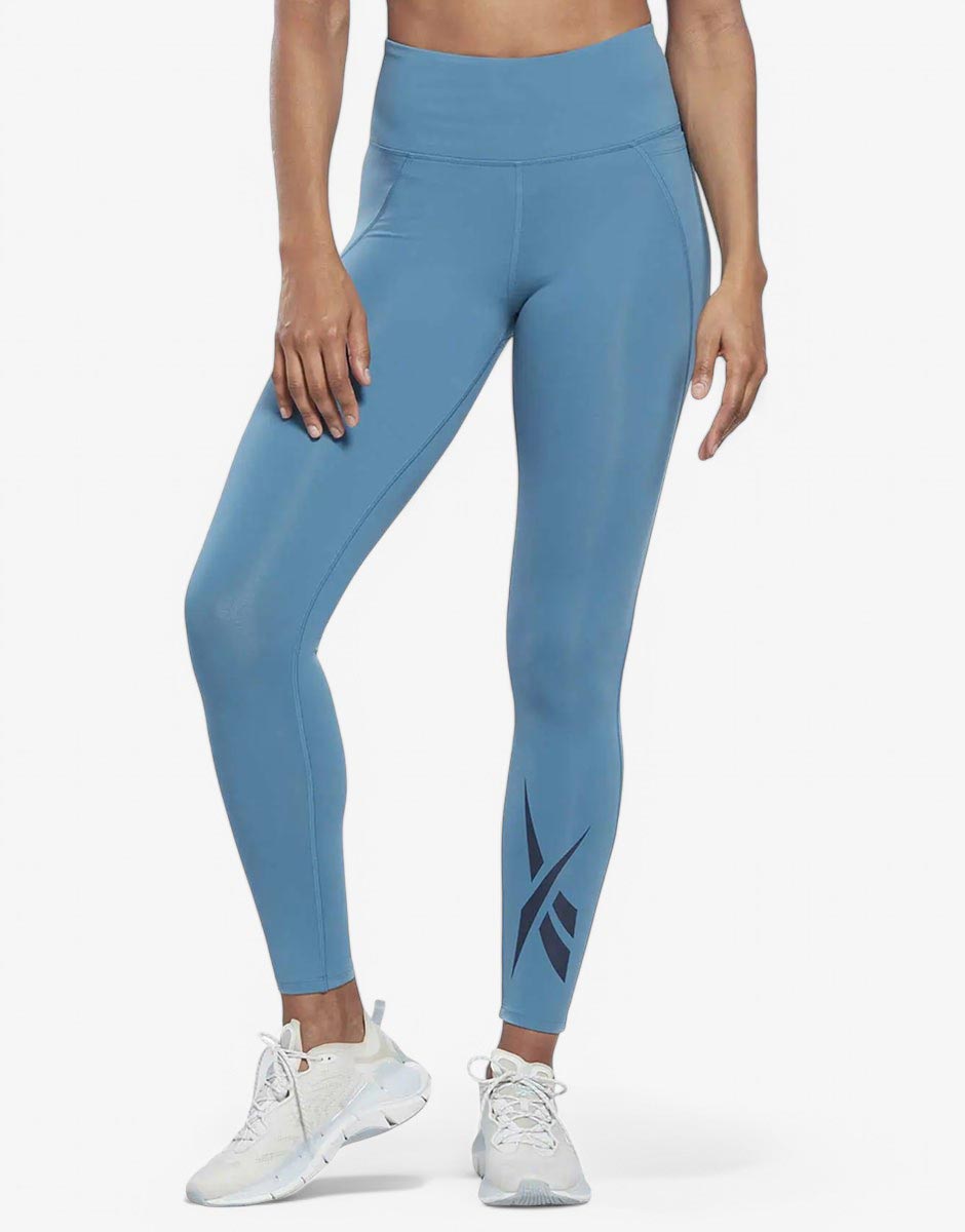REEBOK Lux Vector Leggings Blue