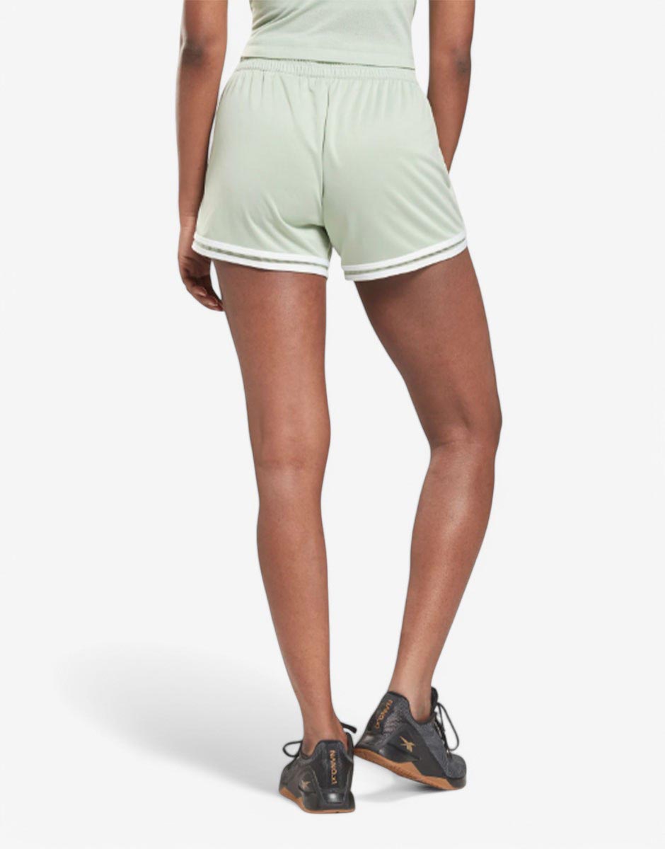 REEBOK Workout Ready High-Rise Shorts Light Green