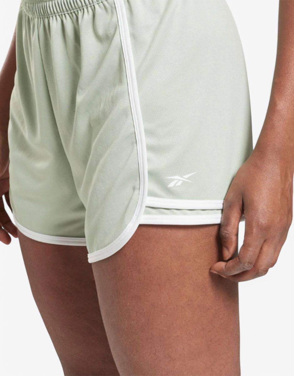 REEBOK Workout Ready High-Rise Shorts Light Green
