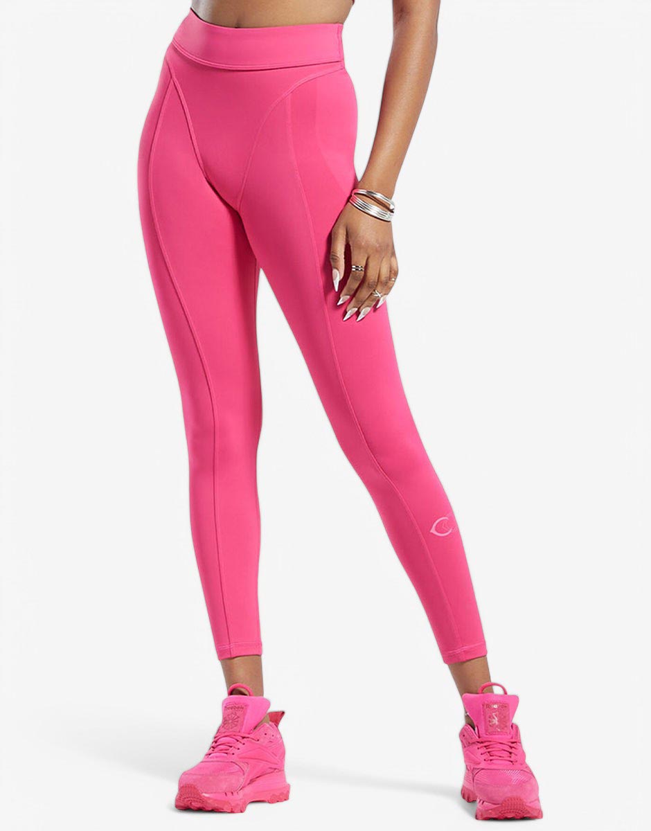 REEBOK x Cardi B High-Rise Leggings Pink