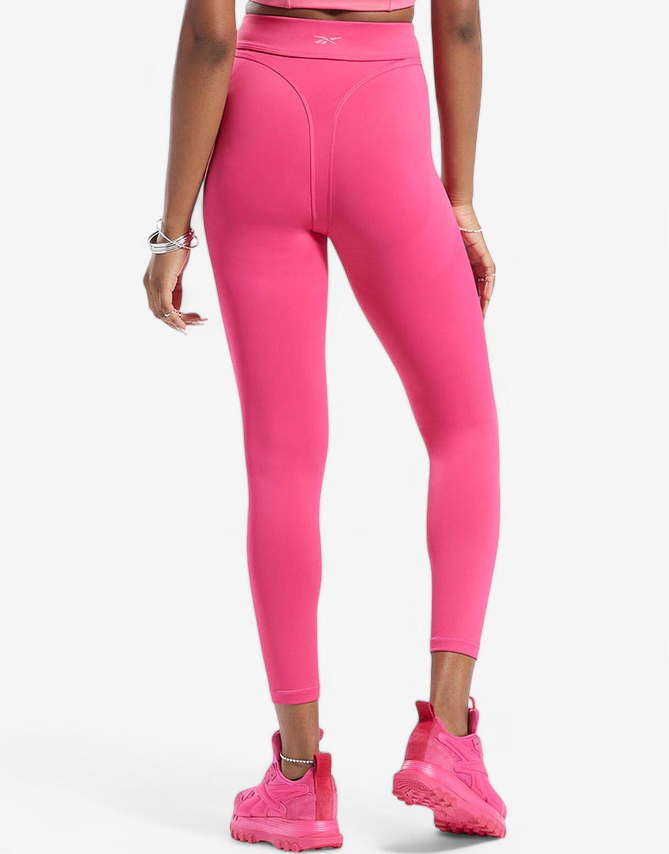 REEBOK x Cardi B High-Rise Leggings Pink