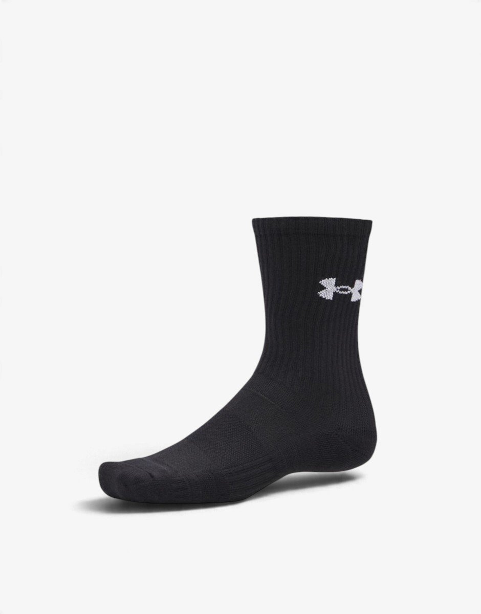 UNDER ARMOUR 3-Pack Performance Cotton Crew Back