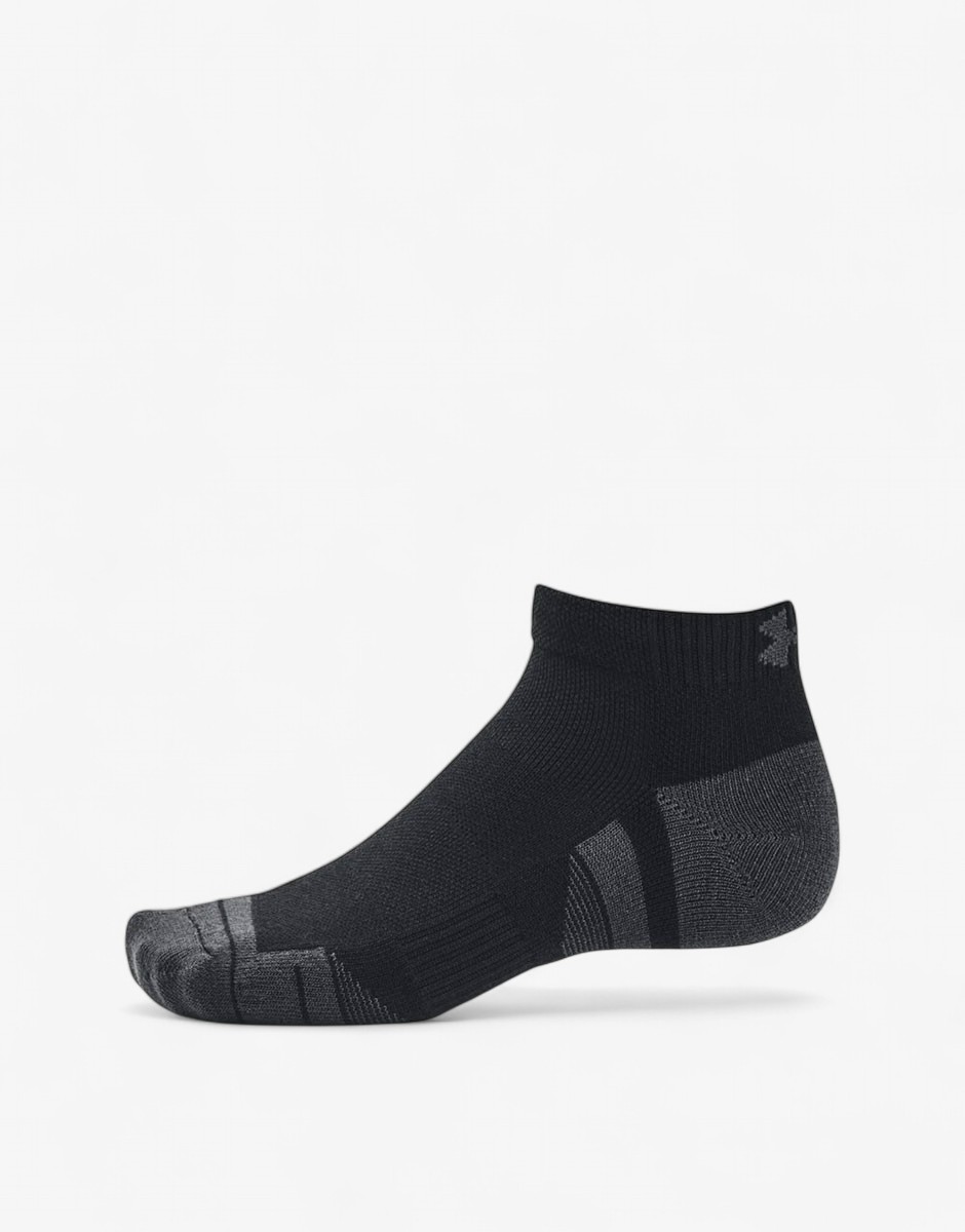 UNDER ARMOUR 3-Packs Performance Tech Low Socks Black