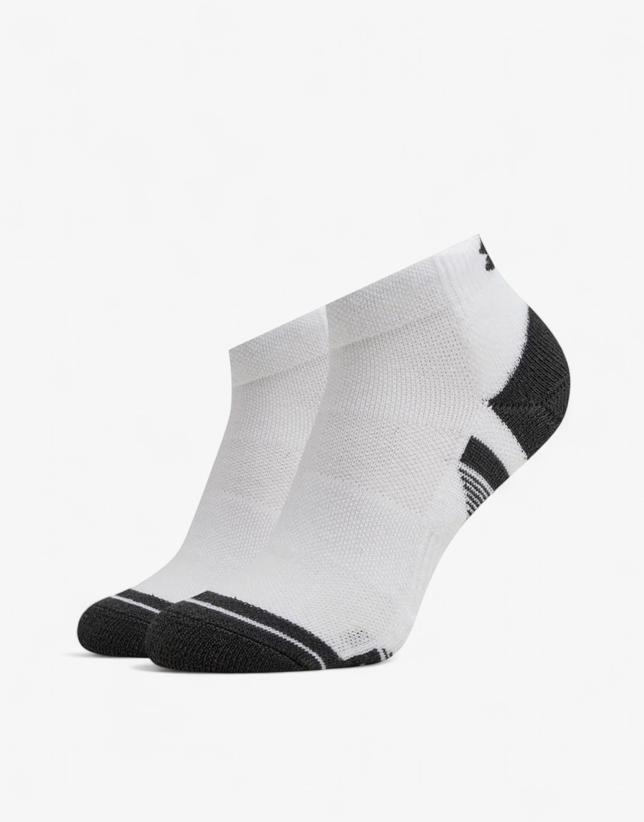 UNDER ARMOUR 3-Packs Performance Tech No Show Socks White/Black/Grey