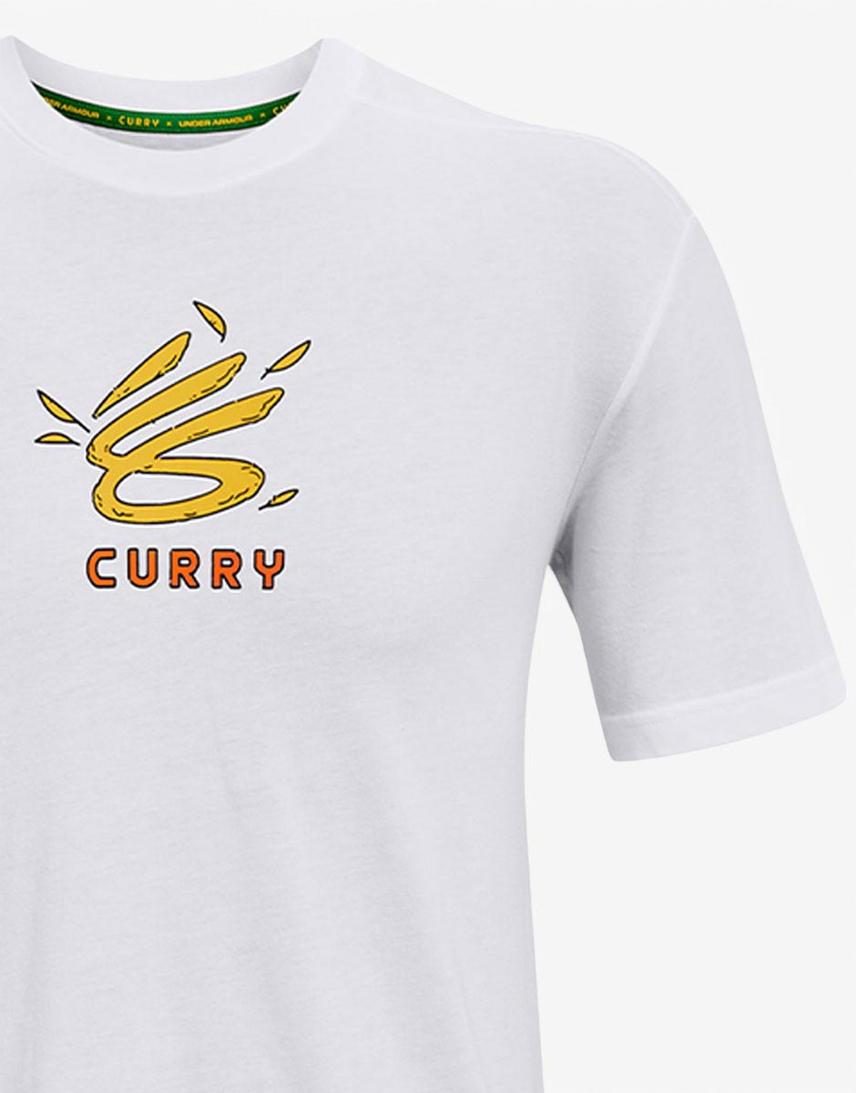 UNDER ARMOUR x Curry Sesame Street Big Bird Tee White