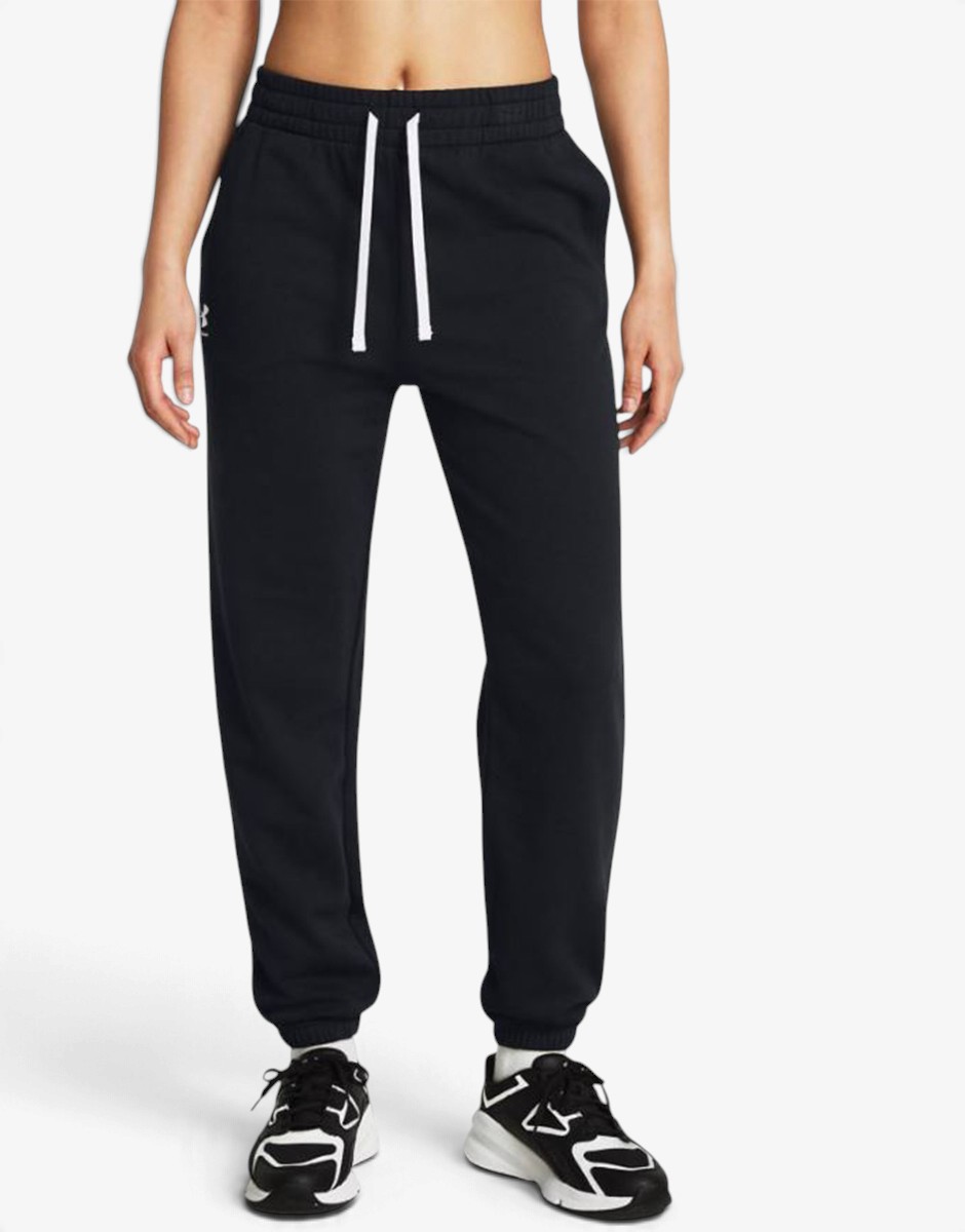 UNDER ARMOUR Rival Terry Joggers Black