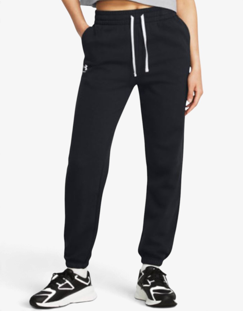 UNDER ARMOUR Rival Terry Joggers Black