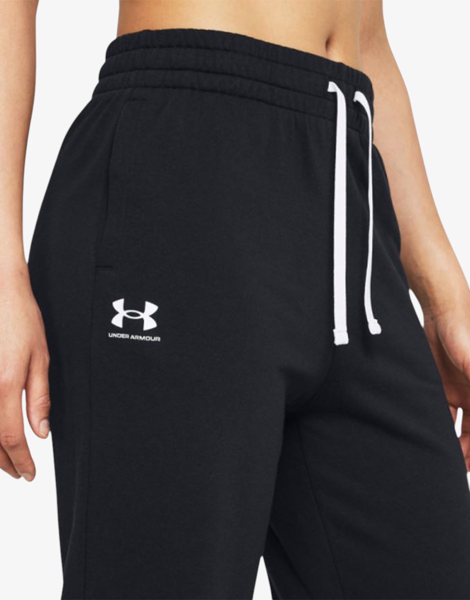 UNDER ARMOUR Rival Terry Joggers Black