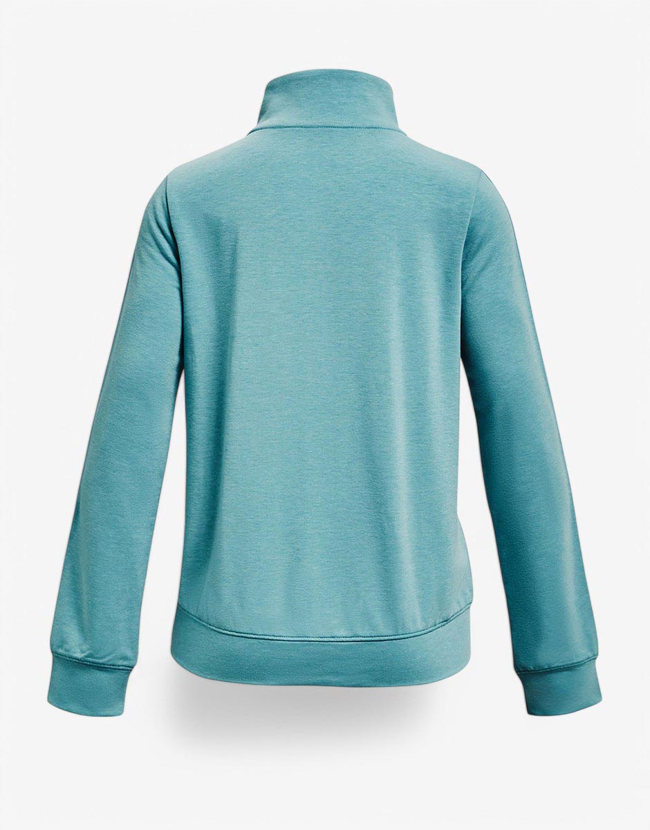 UNDER ARMOUR Rival Terry Taped FZ Hoodie Blue