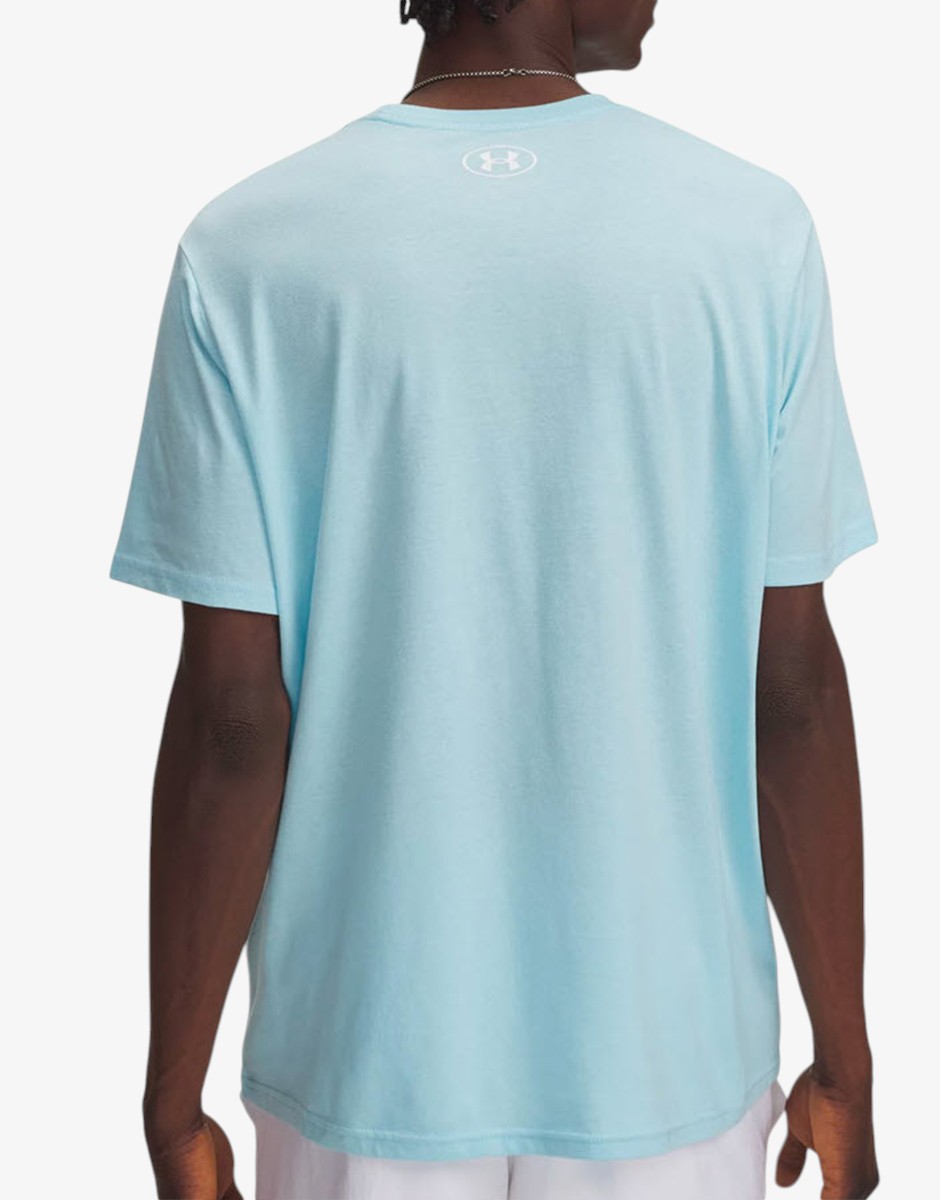 UNDER ARMOUR Sportstyle Left Chest Ss Tee Blue / White