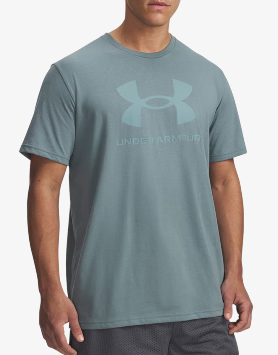 UNDER ARMOUR Sportstyle Logo Update Tee Blue