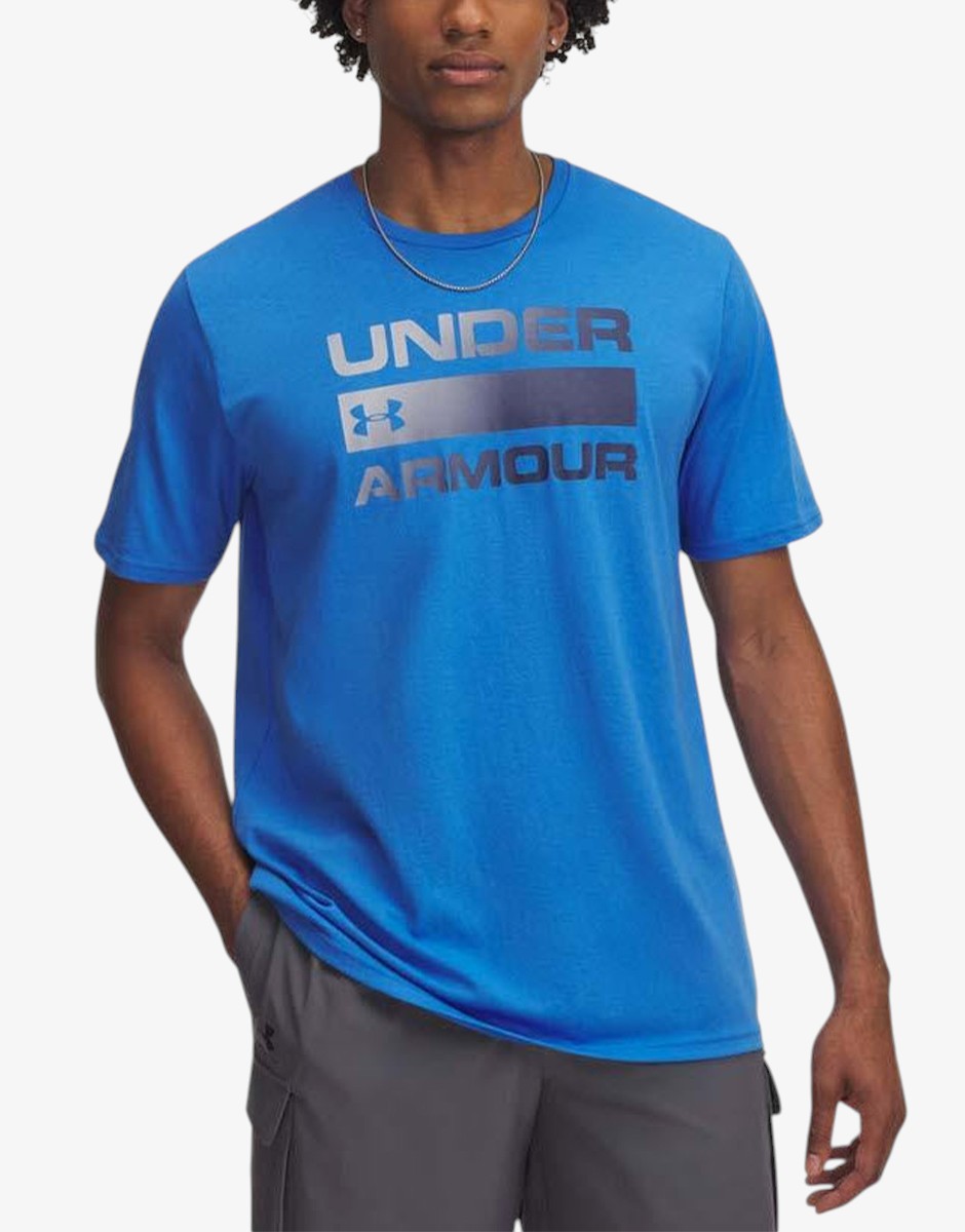 UNDER ARMOUR Team Issue Wordmark Ss Men Tee Deep Blue
