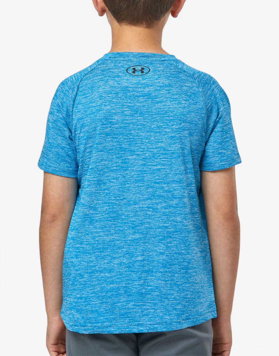UNDER ARMOUR Tech 2.0 Boys' Tee Blue 