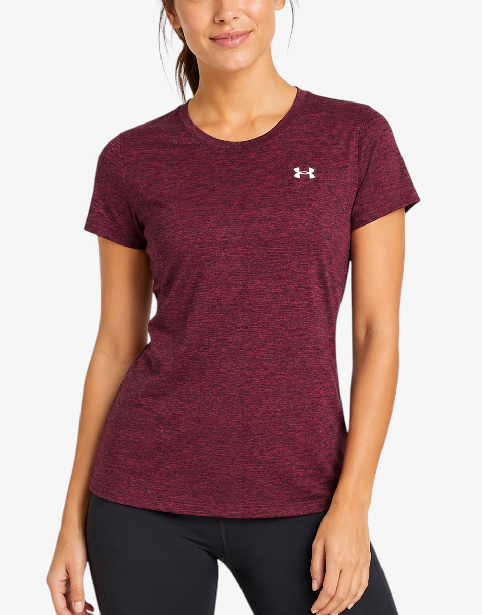 UNDER ARMOUR Tech Ssc Twist Tee Red
