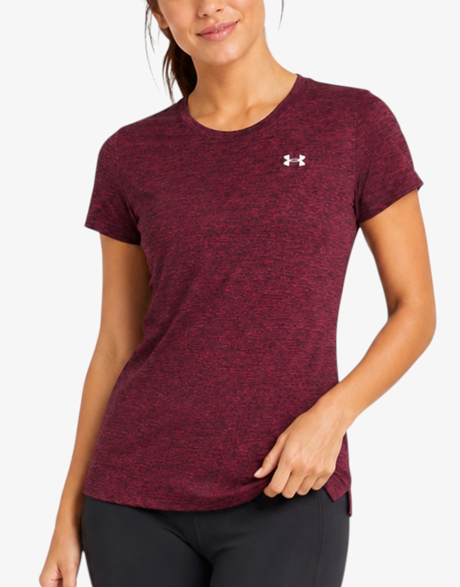 UNDER ARMOUR Tech Ssc Twist Tee Red