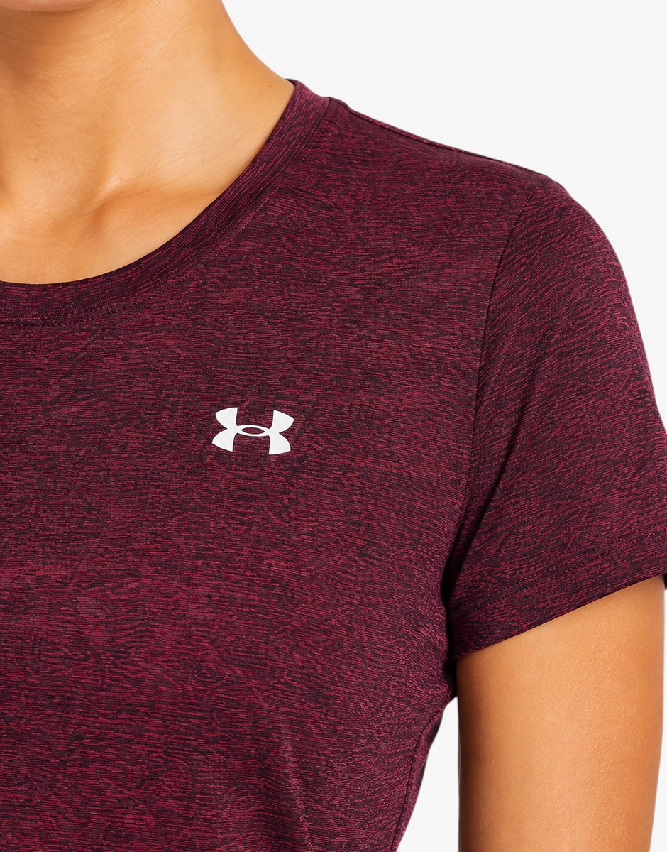 UNDER ARMOUR Tech Ssc Twist Tee Red