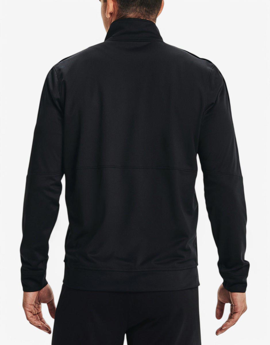 UNDER ARMOUR Pique Track Jacket All Black