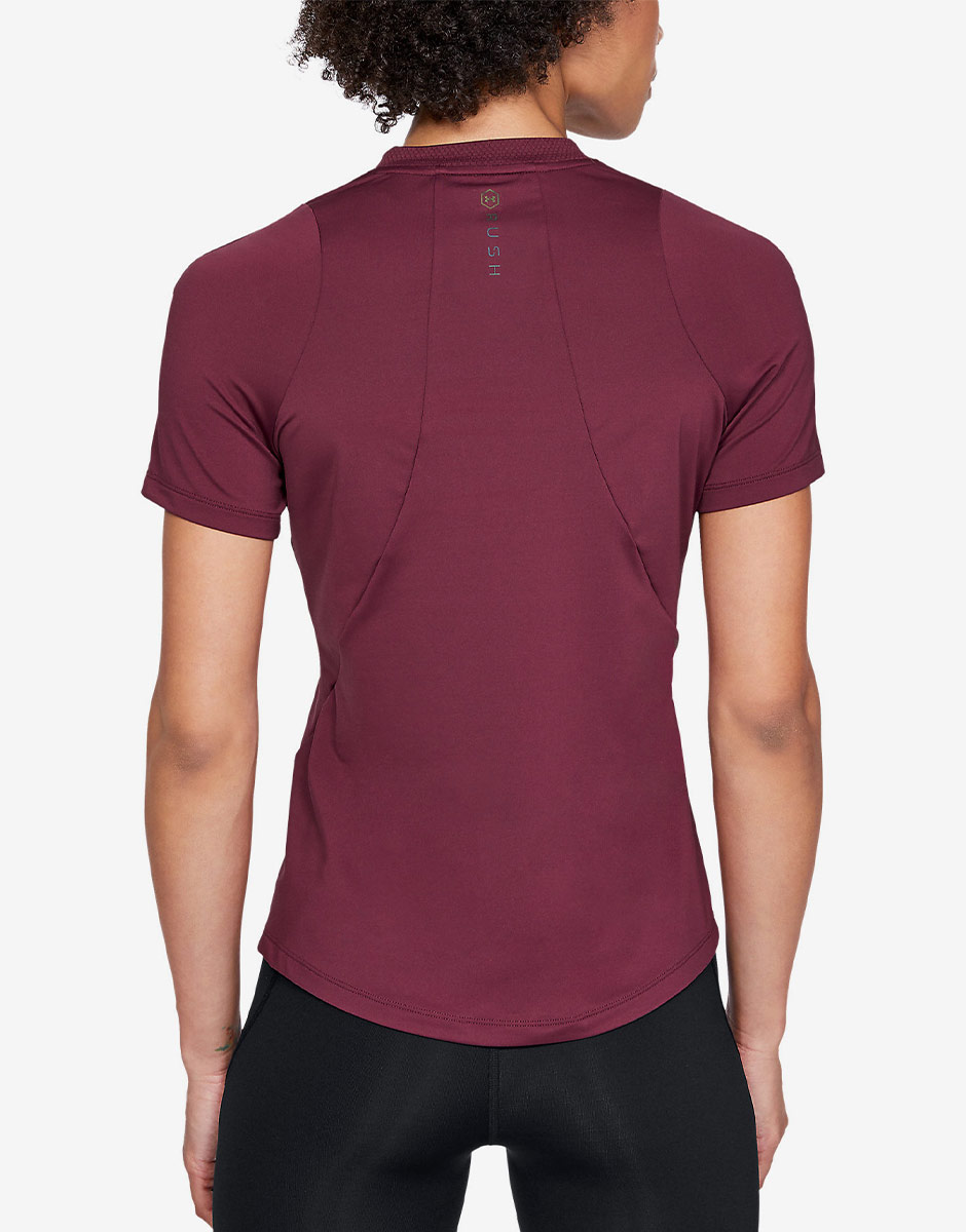 UNDER ARMOUR Rush SS Tee Red