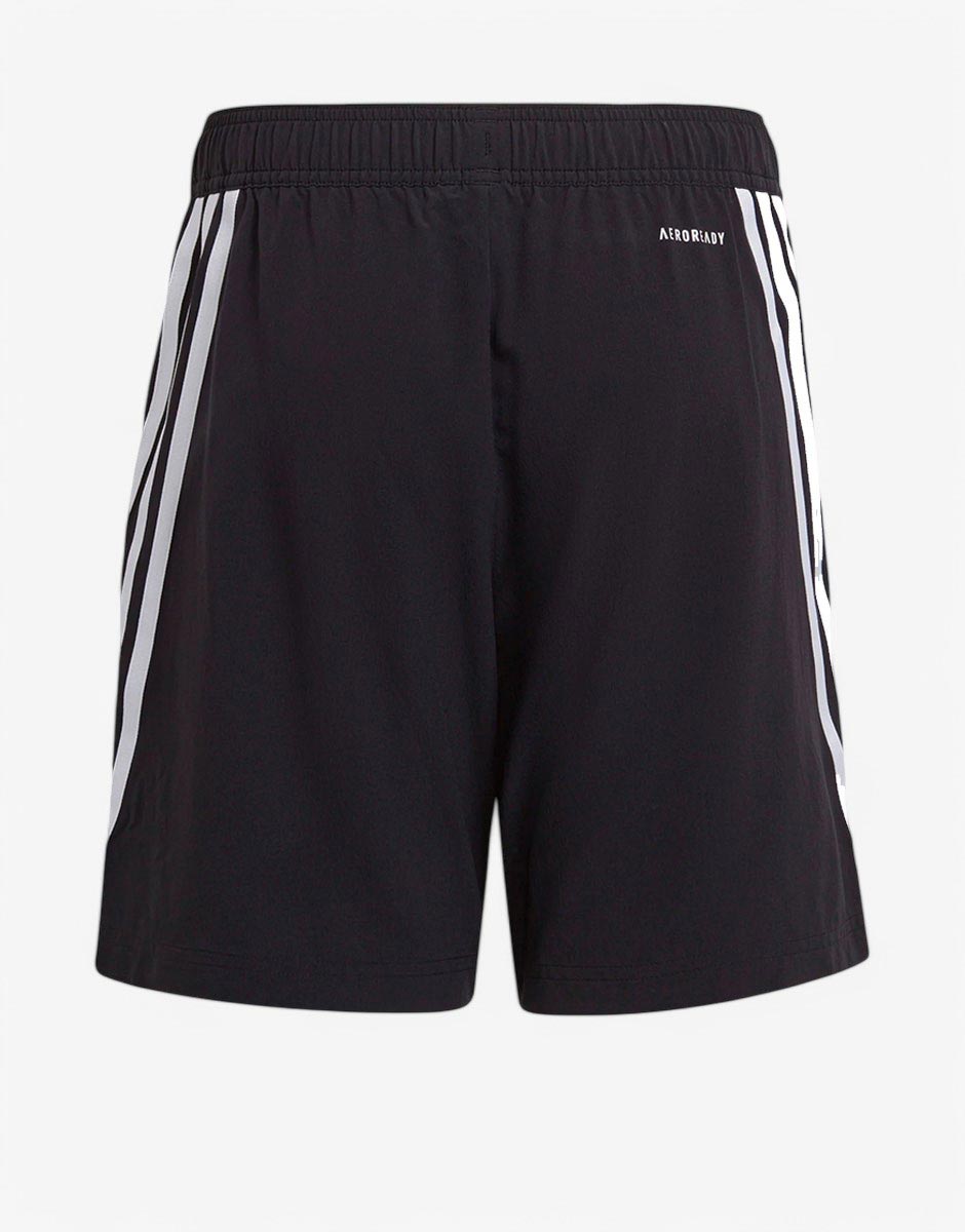 ADIDAS Aeroready Primegreen 3-Stripes Woven Shorts Black