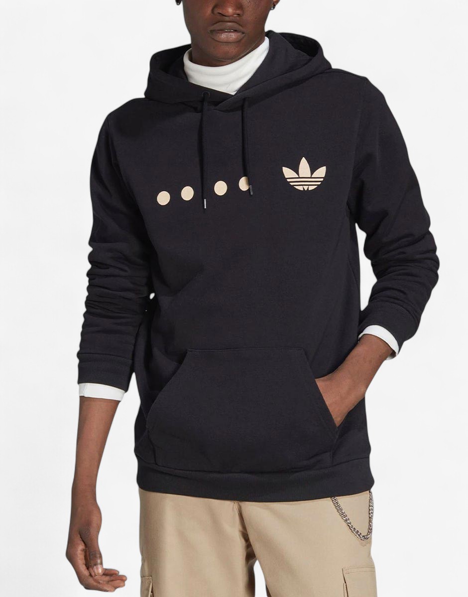 ADIDAS Originals Reclaim Logo Hoodie Black ADIDAS Originals Reclaim Logo Hoodie Black