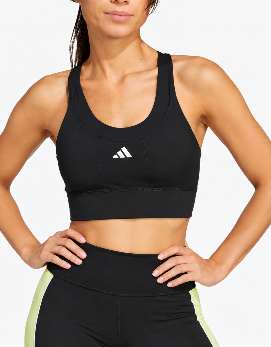 ADIDAS Run Pocket Medium Support Bra Black · JI5973 · размер XS
