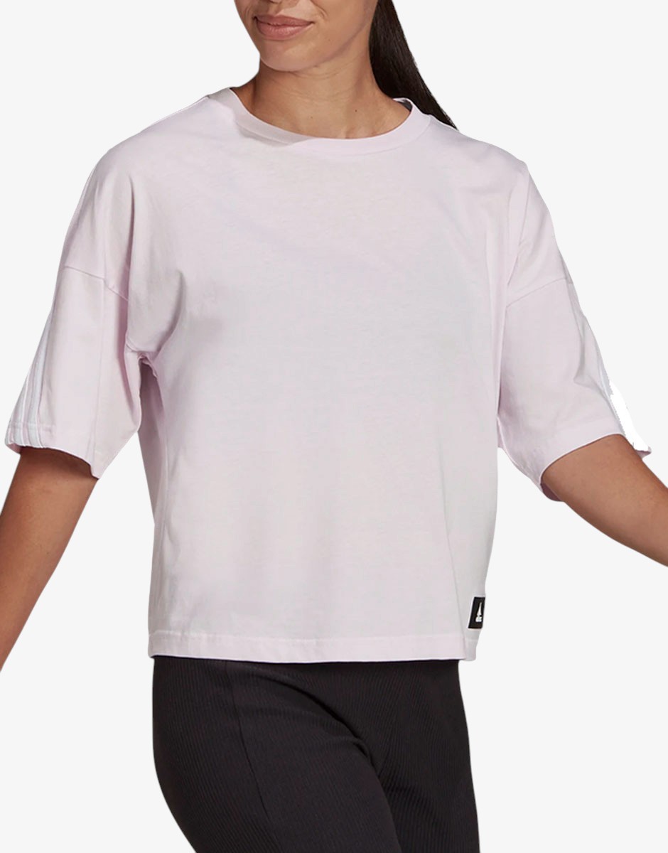 ADIDAS Sportswear Future Icons 3-Stripes Tee Light Pink · HE0311 · размер M