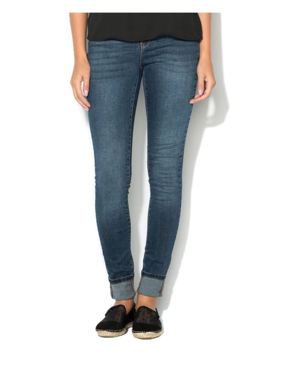 'VERO MODA Slim Fit Jeans Med Blue