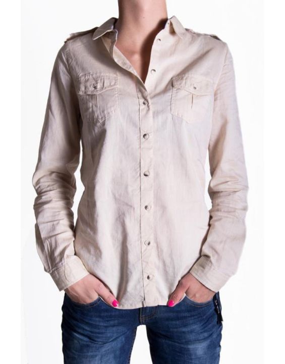 'SUBLEVEL Denny Shirt Beige