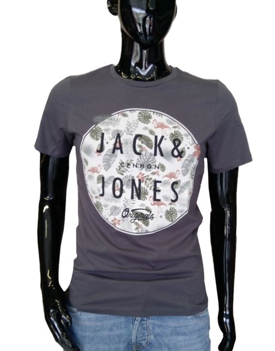 'JACK&JONES Jazzy Tee Asphalt
