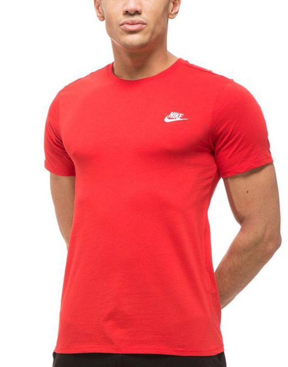 'NIKE Core Embroidered Futura Tee Red