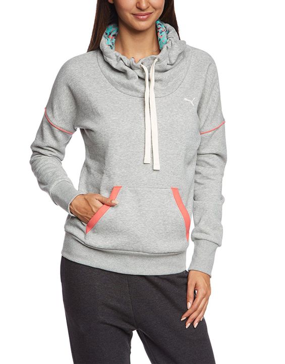 'PUMA Fun Graphic Hoodie Grey