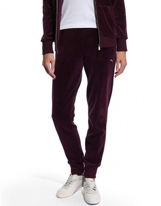 'PUMA Velour Classic Tracktop Purple