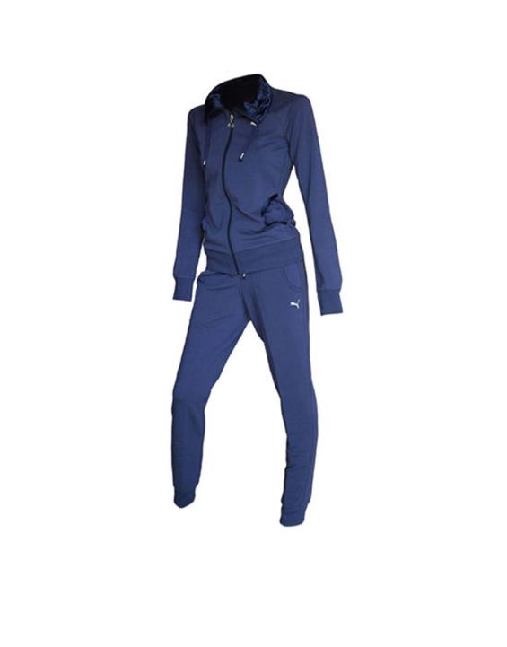 'PUMA Satin Tracksuit Navy