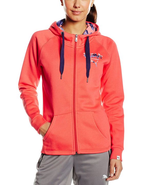 'PUMA Fun Hooded Jacket Pink