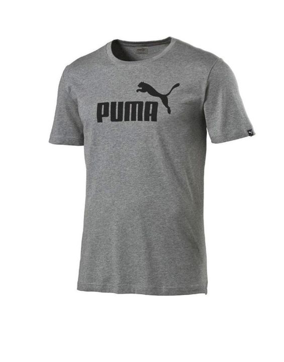 'PUMA Ess No1 Tee Grey W