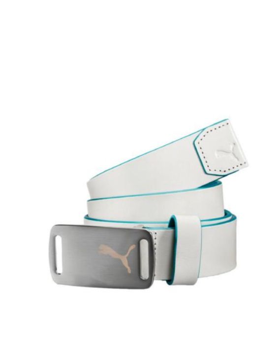 'PUMA Logo Belt White