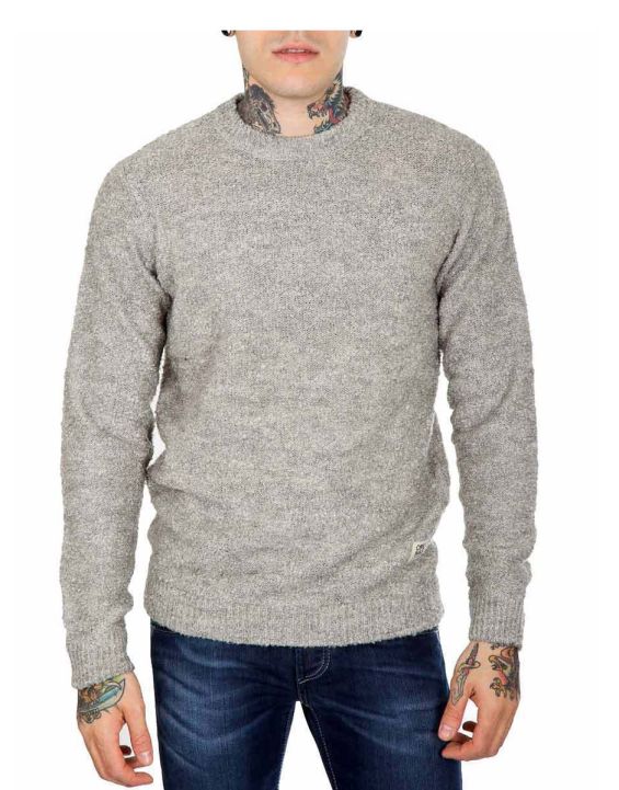 'JACK&JONES Basil Knit Pullover Grey