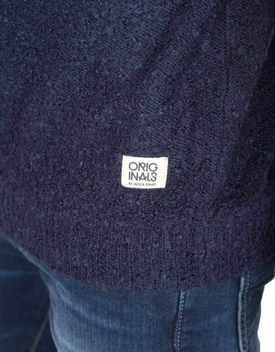 'JACK&JONES Basil Knit Pullover Raven