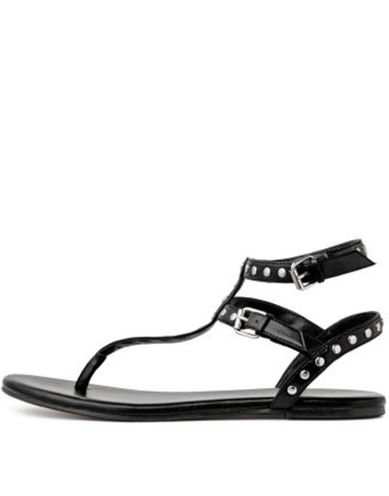 'H&M Studded Sandals Black