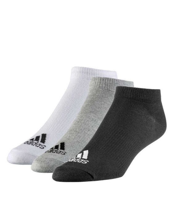 'ADIDAS 3-pack No Show Socks Mix