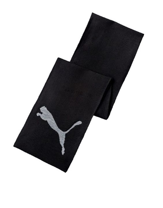 'PUMA Big Cat Knit Scarf Black