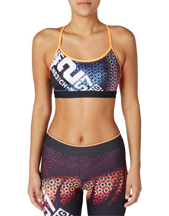 'REEBOK One Series Aop Strappy Sports Bra