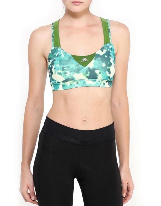 'ADIDAS SN Graphic Bra Green