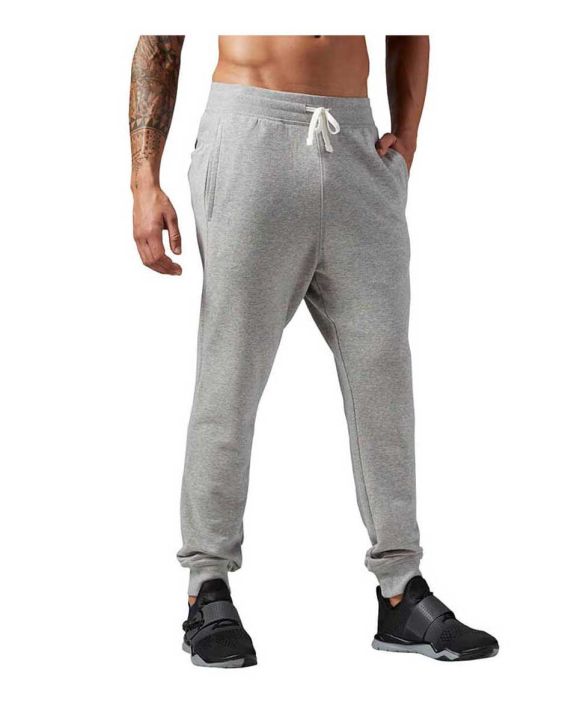 'REEBOK Seasonal French Terry Cuff Pant Grey
