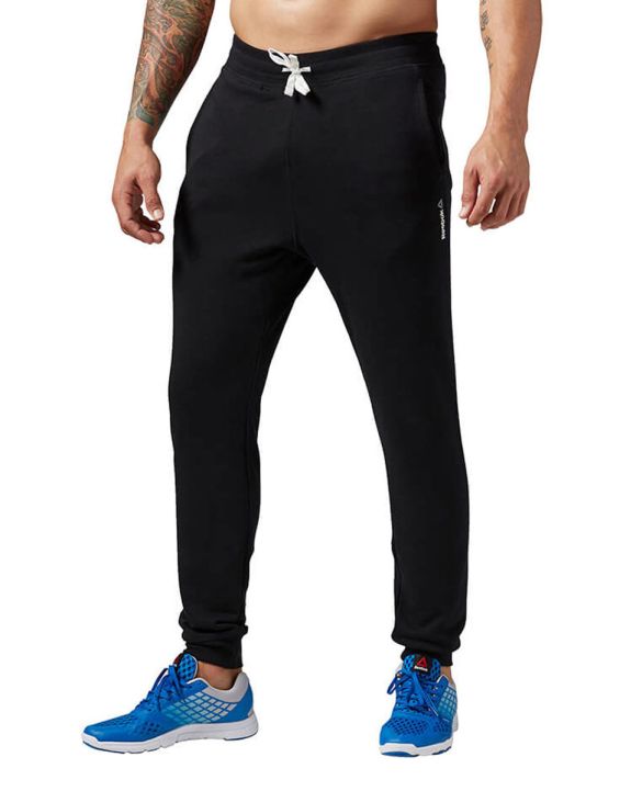 'REEBOK Seasonal French Terry Cuff Pant Black