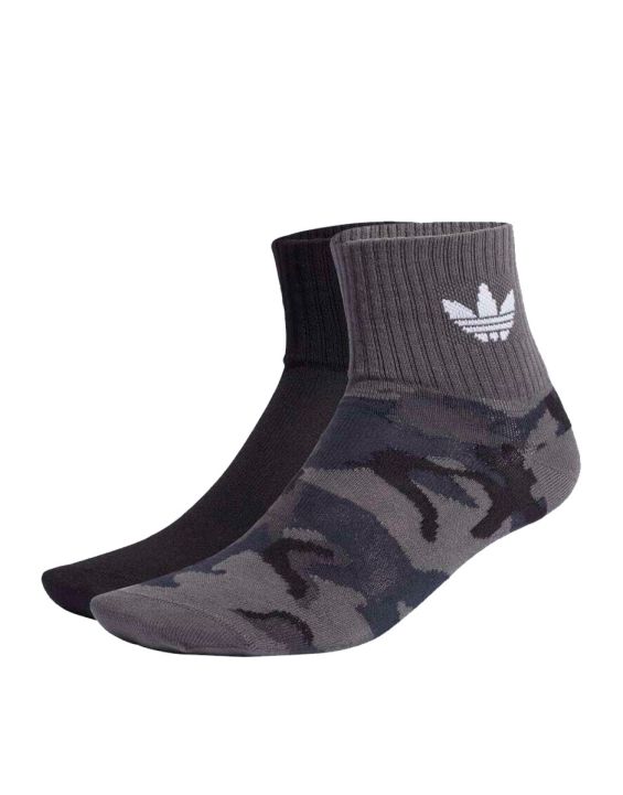 'ADIDAS 2-Pack Mid Ankle Socks Camo